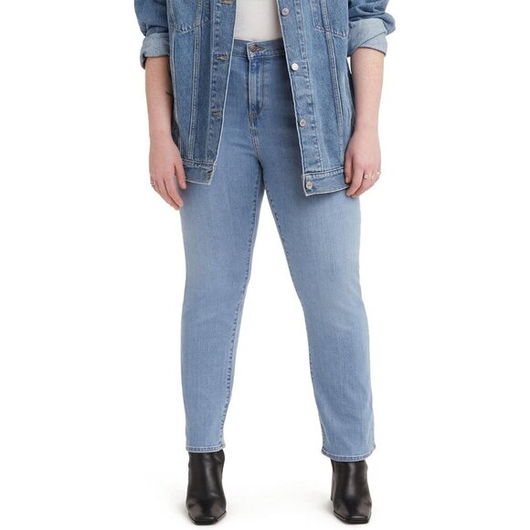 Levi's Denim - Levi's 724 High Rise Straight Jeans Size 31 - Medium Indigo